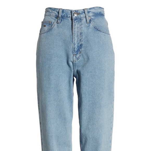 High Waist Tapered Jeans by Tommy Hilfiger - Picture 3 of 8